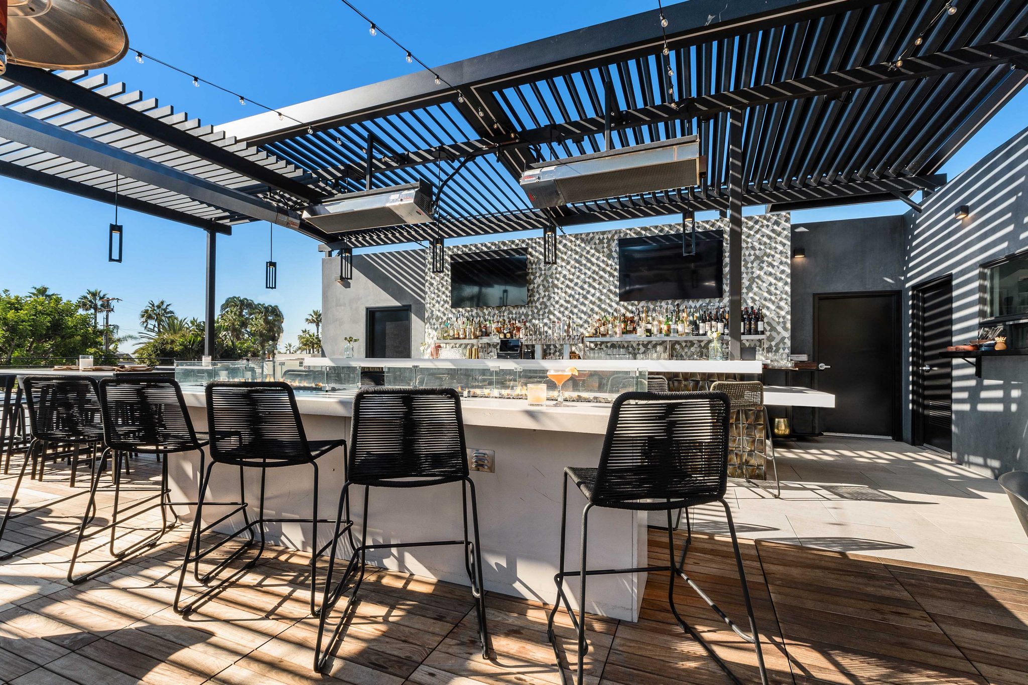 Rooftop Happy Hour Outdoor Elements