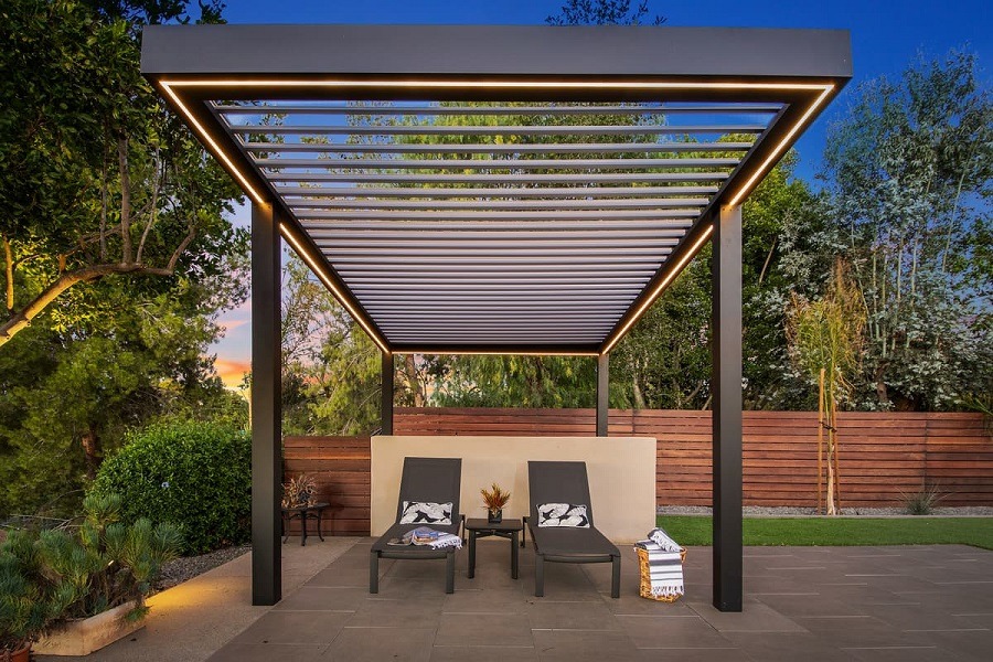 Light Up Your Backyard Pergola | Outdoor Elements USA