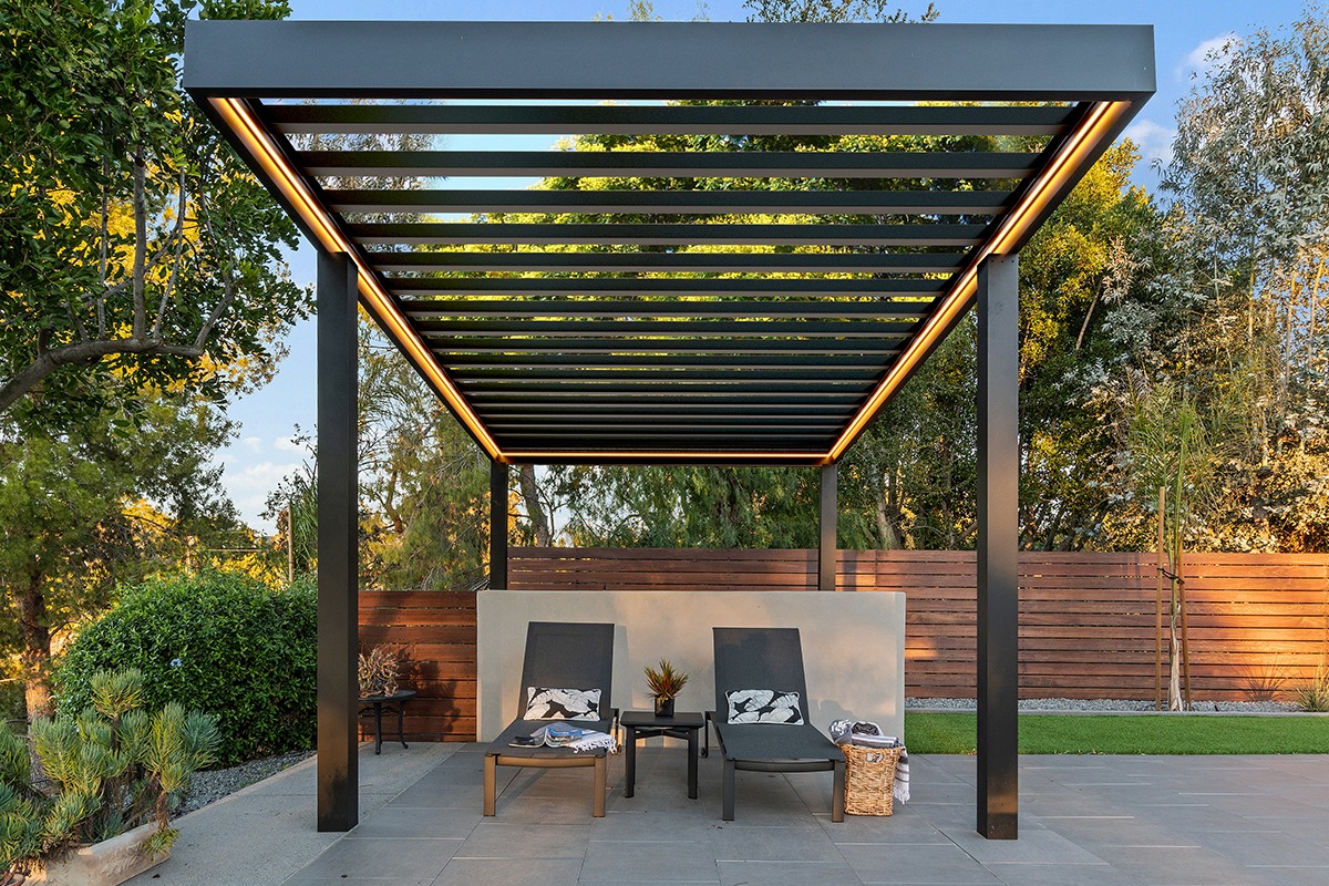 modern outdoor pergolas